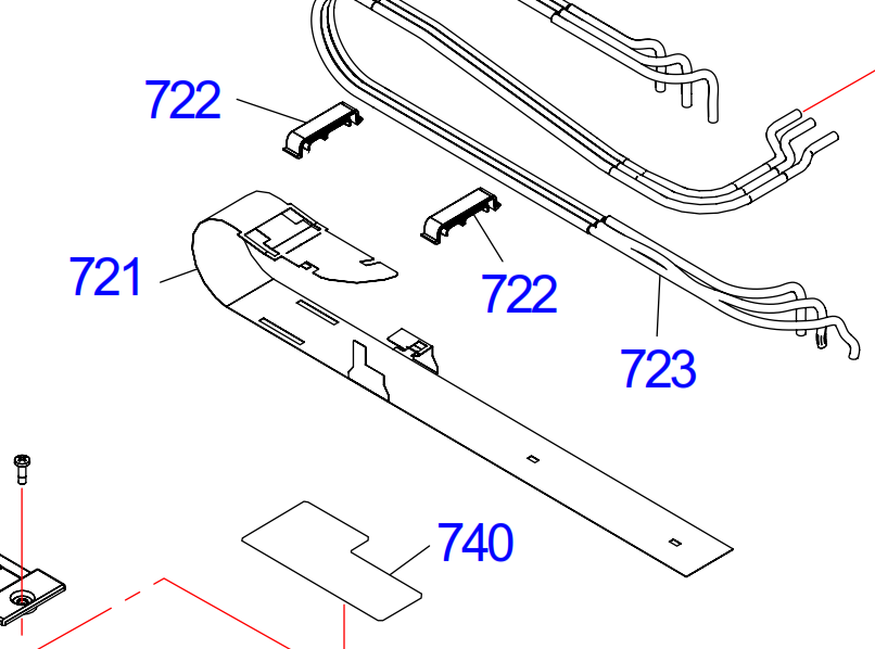 Epson - 1919326 - 1829780 - Ink Tube Guide - £17-99 plus VAT - ETA 14 to 21 Day Leadtime