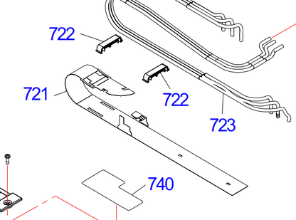 Epson - 1919326 - 1829780 - Ink Tube Guide - £17-99 plus VAT - ETA 14 to 21 Day Leadtime