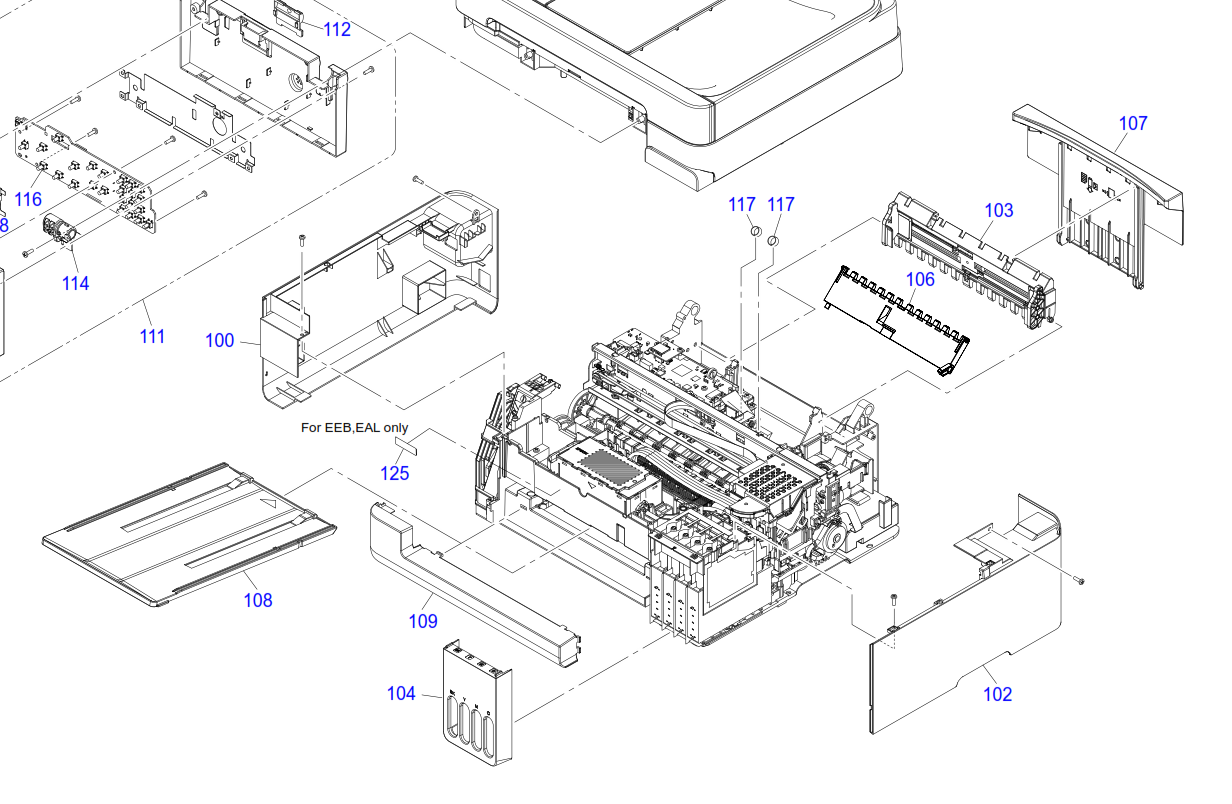Epson - 1959256 - Paper Output Stacker Tray - Front of Printer - £19-99 plus VAT - ETA - 14 to 21 Day Leadtime