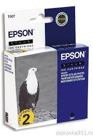Epson - T007402 - Out of Date T007 Twin Pack Black Ink Cartridge - £19-99 plus VAT - In Stock 1 to 2 Day Leadtime