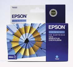 Epson - T032240 - Out of Date T0322 Cyan Ink Cartridge - £16-50 plus VAT - In Stock