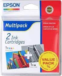 Epson - C13T036140BA - Out of Date T036 & T037 Twin Pack Ink Cartridges (1 of each Colour & Black) - £14-99 plus VAT - In Stock 1 to 2 Day Leadtime