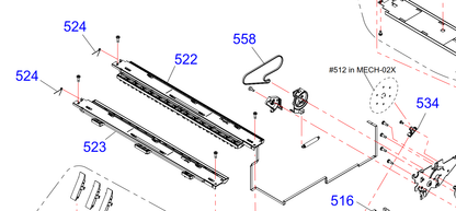 Epson - 1522680 - New & Original PF Paper Feed Timing Belt - £17-99 plus VAT - ETA 14 to 21 Day Leadtime
