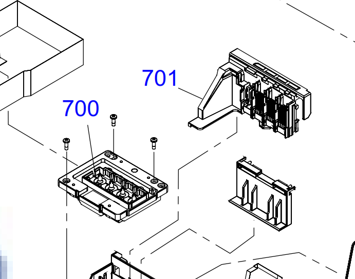 Epson - 1633520 - 1755329 - New & Original Printhead Holder Board - £25-00 plus VAT - ETA 14 to 21 Day Leadtime