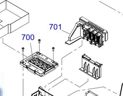 Epson - 1633520 - 1755329 - New & Original Printhead Holder Board - £25-00 plus VAT - ETA 14 to 21 Day Leadtime