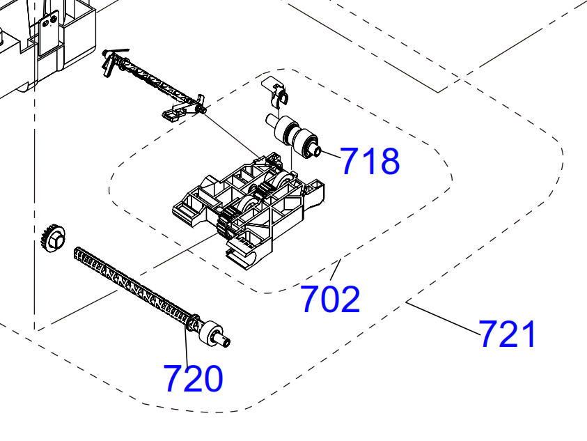 Epson - 1913708 - 1735068 - Main Pickup Assembly inc Pickup Roller - £19-99 plus VAT - ETA 14 to 21 Day Leadtime