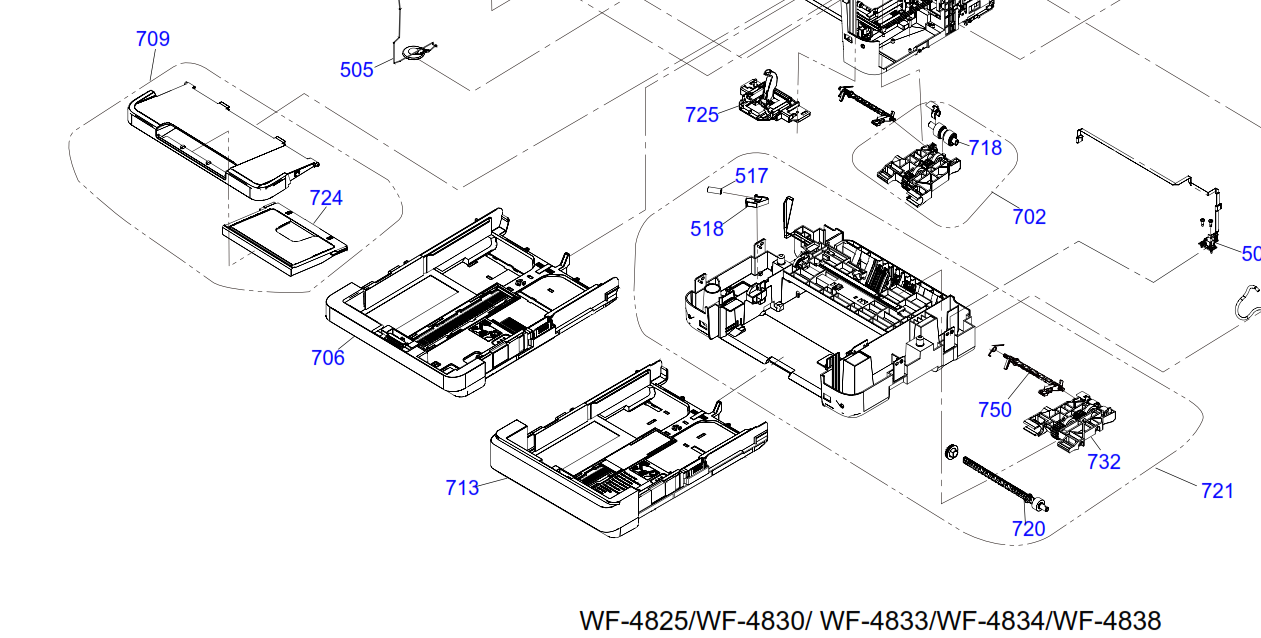 Epson - 1913707 - 1711560 - Pickup Assembly inc Pickup Roller - £19-99 plus VAT - ETA 14 to 21 Day Leadtime