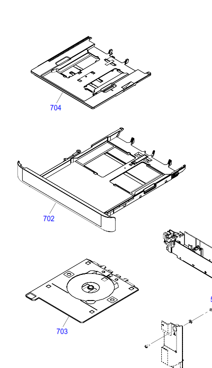Epson - 1743847 - Replacement Black A4 Paper Cassette Tray - £34-99 plus VAT - ETA 14 to 21 Day Leadtime