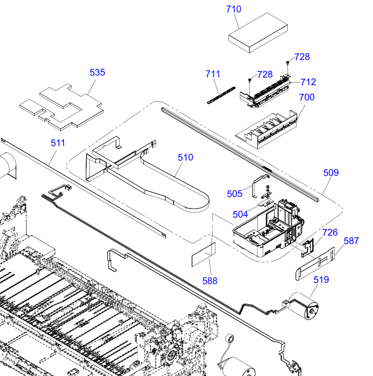 Epson - 1760204 - Carriage Assembly inc Timing Belt - £59-99 plus VAT - ETA 14 to 21 Day Leadtime