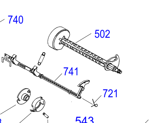 Epson - 1749775 - 1813628 - LD Pickup Roller Assembly - £19-99 plus VAT - ETA 14 to 21 Day Leadtime