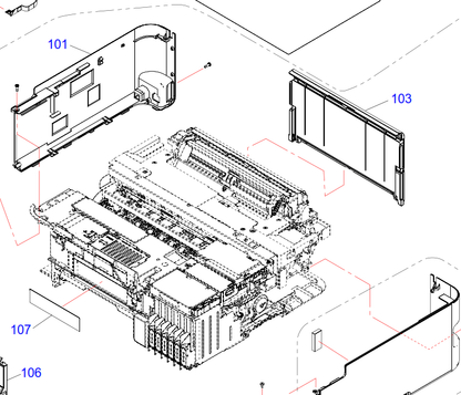 Epson - 1840413 - New & Original White Slideout Paper Input Support - Upper Rear of Printer - £65-00 plus VAT - ETA 14 to 21 Day Leadtime