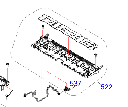 Epson - 1841172 - Front Paper Guide PGF inc Ink Absorber - £19-99 plus VAT - ETA 14 to 21 Day Leadtime
