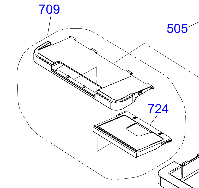 Epson - 1843373 - New & Original Slideout Paper Output Stacker Assembly - Fits Over Paper Cassette Tray - £19-99 plus VAT - ETA 14 to 21 Day Leadtime