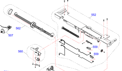 Epson - 1858436 - ASF Upper Frame Assembly - £49-00 plus VAT - ETA 14 to 21 Day Leadtime