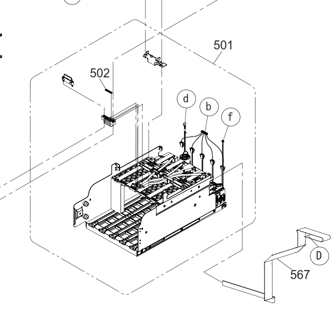 Epson - 1930599 - Ink Cartridge (IC) Holder Assembly - £429-00 plus VAT - ETA 14 to 21 Day Leadtime
