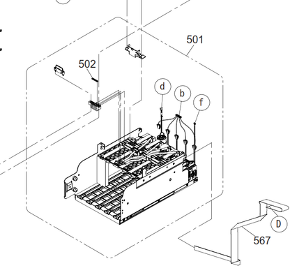 Epson - 1930599 - Ink Cartridge (IC) Holder Assembly - £429-00 plus VAT - ETA 14 to 21 Day Leadtime