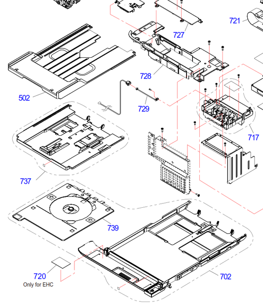 Epson - 1895490 - 1869170 - Replacement White A4 Paper Cassette Tray & CD / DVD Tray - £59-99 plus VAT - Back in Stock!