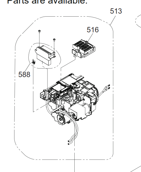 Epson - 1824264 - 1897160 - Pump Unit Assembly inc Head Cleaner & Large Cap Head - £209-00 plus VAT - ETA 14 to 21 Day Leadtime