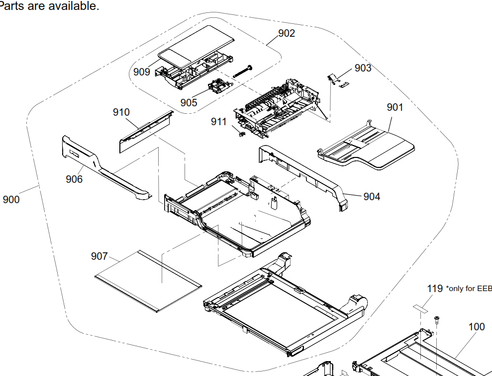 Epson - 1901624 - ADF Roller Assembly inc Cover - £29-99 plus VAT - ETA 14 to 21 Day Leadtime