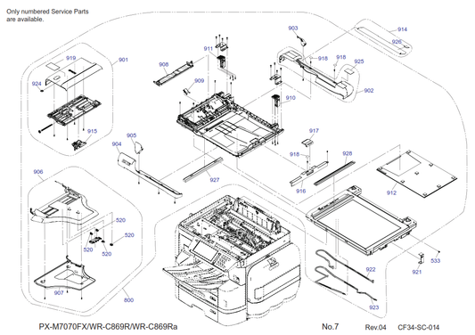 Epson - 1913200 - Complete ADF Assy inc Scanner - £995-00 plus VAT - ETA 14 to 21 Day Leadtime