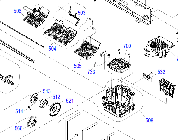 Epson - 1919901 - Upper Paper Guide for Left Assembly - £15-99 plus VAT - ETA 14 to 21 Day Leadtime