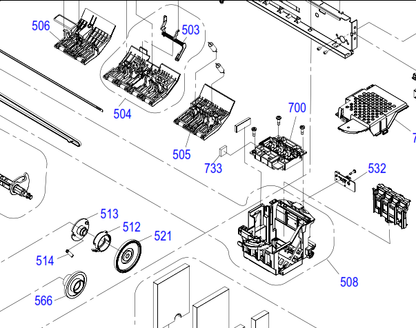 Epson - 1919901 - Upper Paper Guide for Left Assembly - £15-99 plus VAT - ETA 14 to 21 Day Leadtime