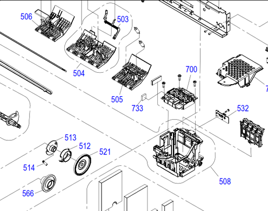 Epson - 1919901 - Upper Paper Guide for Left Assembly - £15-99 plus VAT - ETA 14 to 21 Day Leadtime
