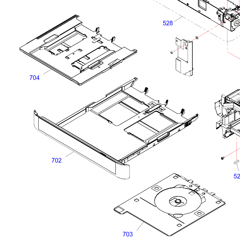 Epson - 1875341 - Replacement Black A4 Paper Cassette Tray - £39-00 plus VAT - ETA 14 to 21 Day Leadtime