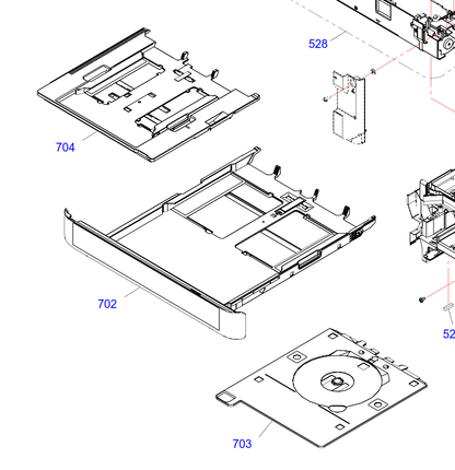 Epson - 1875341 - Replacement Black A4 Paper Cassette Tray - £39-00 plus VAT - ETA 14 to 21 Day Leadtime