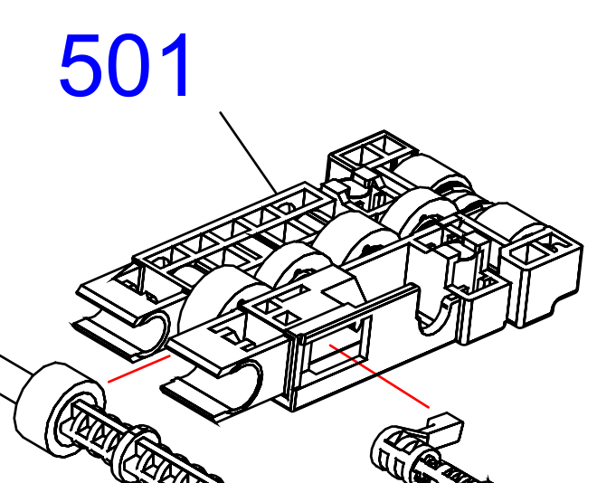Epson - 1950216 - 1699755 - Main Pickup Roller Unit - £24-99 plus VAT - ETA 14 to 21 Day Leadtime