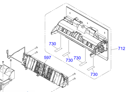 Epson - 1962723 - 1952008 - New & Original Black Replacement Duplex Unit & Cover - £89-00 plus VAT - ETA 6 Weeks Leadtime