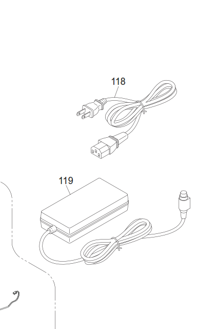 Epson - 2221128 - New & Original External 100-240v Worldwide AC Adaptor - £109-00 plus VAT - ETA 14 to 21 Day Leadtime