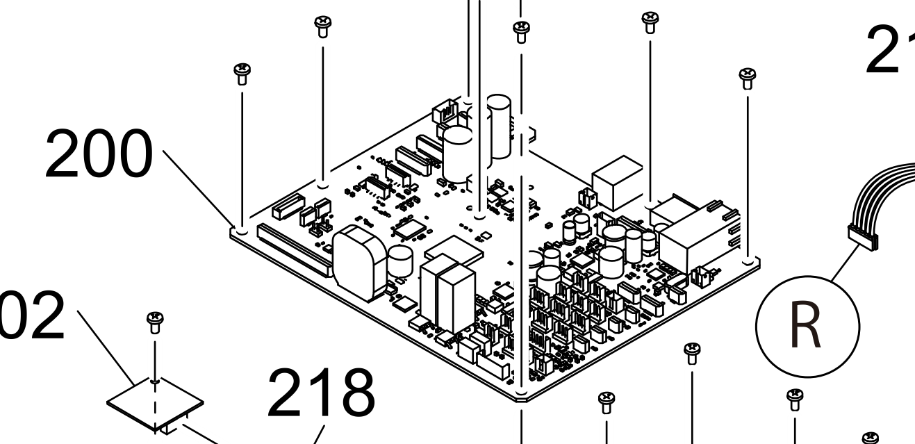 Epson - 2230139 - New & Original Replacement Main Logic Board (Motherboard) - £225-00 plus VAT - ETA 14 to 21 Day Leadtime