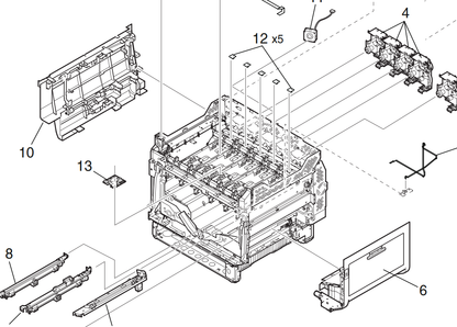 OKI - 45218901 - 45218902 - Whole New & Original MPT Manual Paper Tray Unit - £219-99 plus VAT - Back in Stock!