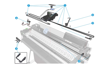 HP - CQ893-67028 - CQ893-67017 - A0 36" Preventative Maintenance Kit 1 - £179-99 plus VAT - ETA 7 to 10 Day Leadtime