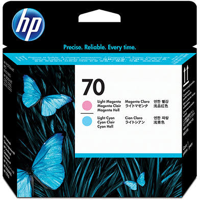 Hewlett Packard / HP - C9405A - No 70 Light Magenta / Light Cyan Printhead - £99-00 plus VAT - Back on Stock