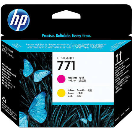 Hewlett Packard / HP - CE018A - No 771 Magenta / Yellow Printhead - £209-00 plus VAT - Back on Stock