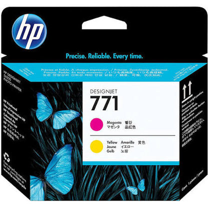 Hewlett Packard / HP - CE018A - No 771 Magenta / Yellow Printhead - £209-00 plus VAT - Back on Stock