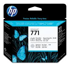 Hewlett Packard / HP - CE020A - No 771 Light Grey / Photo Black Printhead - £209-00 plus VAT - Back on Stock