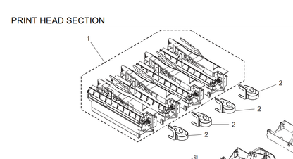 Konica - A02ER70133 - Printhead Assembly - £479-00 plus VAT - ETA 7 Days