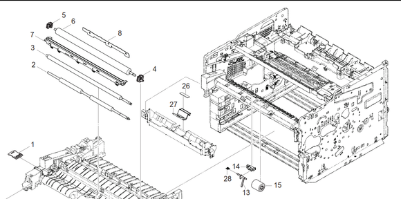 Kyocera - 302P794030 - 302P794031 - Replacement Transfer Roller - £125-00 plus VAT - ETA 7 to 10 Day Leadtime