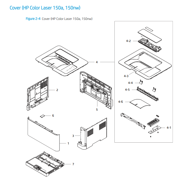 Samsung / HP / Hewlett Packard - JC95-02228B - Replacement Top Cover - £59-99 plus VAT - ETA 10 to 14 Day Leadtime