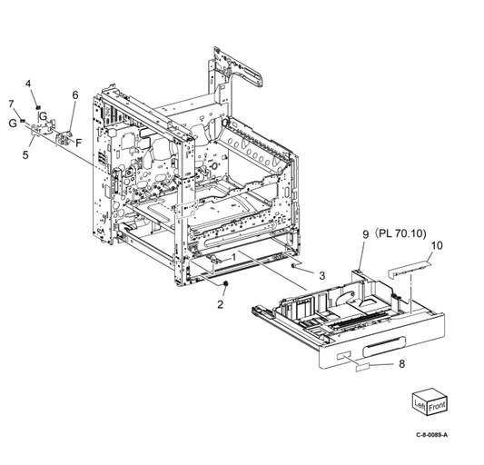 Xerox - 607K01932 - 607K01930 - Replacement New & Original  A3 Paper Cassette Tray - £159-00 plus VAT - ETA 7 Day Leadtime