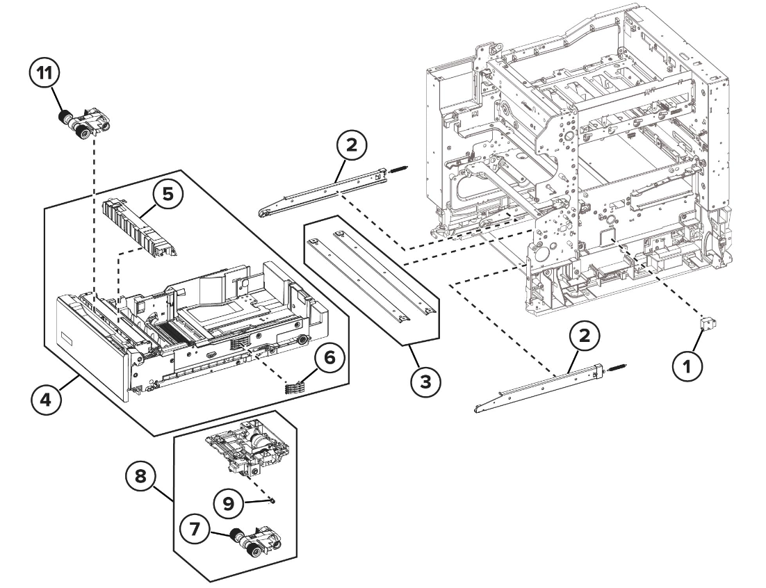 Xerox - 022N02965 - Paper Feed Roller Assembly - £109-99 plus VAT - ETA 10 to 14 Day Leadtime