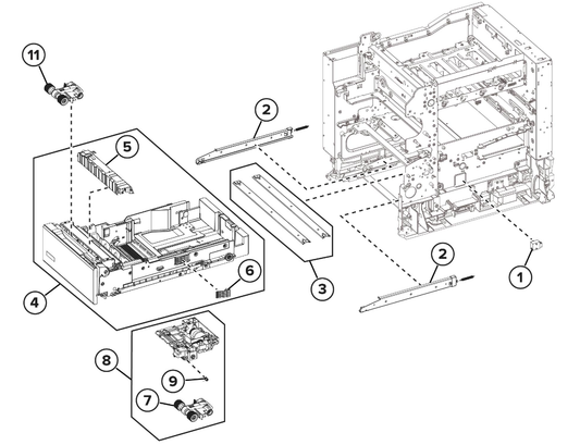 Xerox - 022N02965 - Paper Feed Roller Assembly - £109-99 plus VAT - ETA 10 to 14 Day Leadtime
