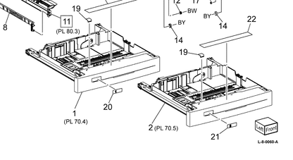 Xerox - 050K78150 - A4 Paper Tray 1 Assembly - £119-00 plus VAT - ETA 7 to 10 Day Leadtime