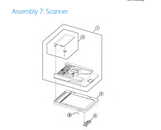 Xerox - 022N02906 - ADF Pickup Roller Assembly - £44-99 plus VAT - ETA 10 to 14 Day Leadtime