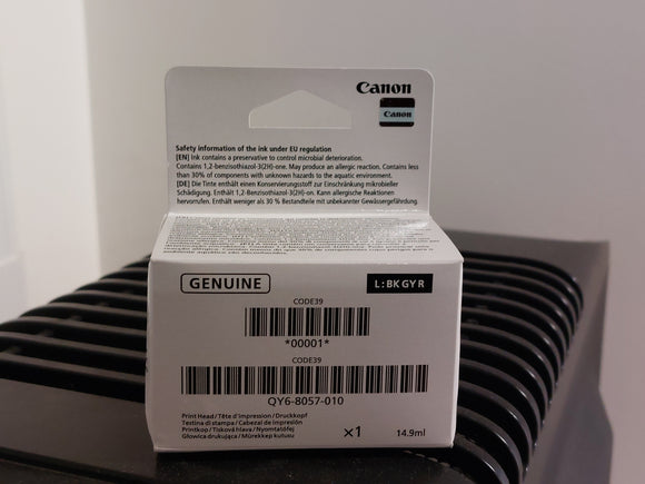 Canon - QY6-8057 - CODE39 - Replacement Grey / Black / Red Left Side Printhead - £32-99 plus VAT - Back in Stock!