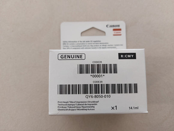 Canon - QY6-8050 - CODE39 - Genuine Replacement Cyan / Magenta / Yellow Right Side Printhead - £32-99 plus VAT - Back in Stock!