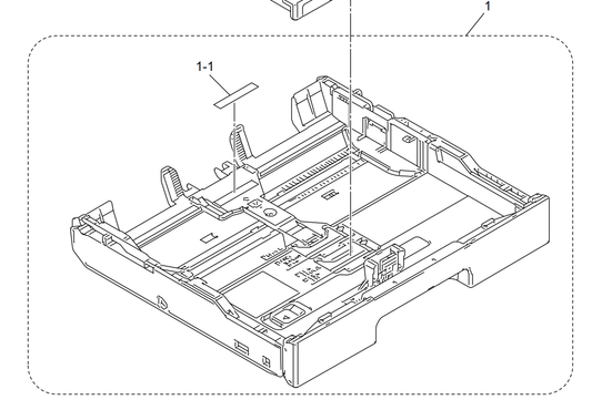 Brother - D00CD3001 - Replacement A3 Upper Paper Cassette Tray - £34-99 plus VAT - ETA 7 to 10 Day Leadtime